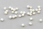 Seed beads Perle Hvid 6/0 ca.4 mm