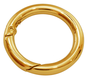 Smykkelås click on 43 mm guldfarve 
